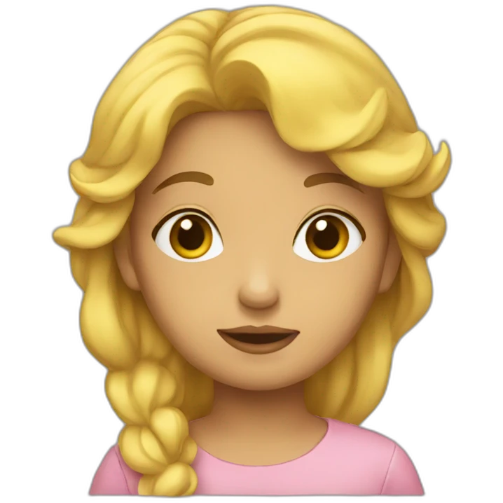 Fille qui lit emoji