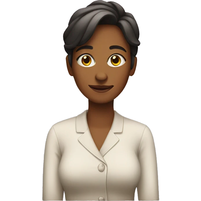 woman with a smirk  emoji