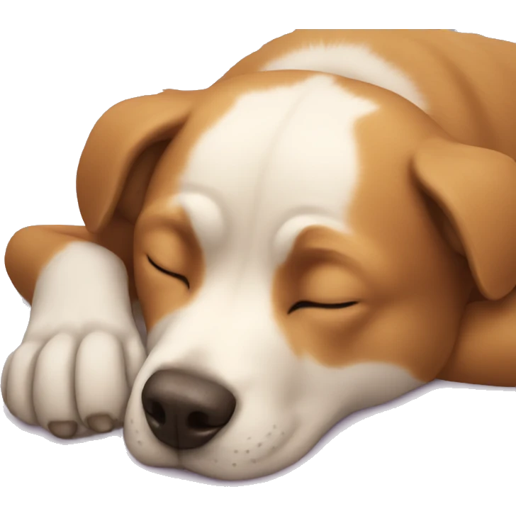 Dog dreaming  emoji