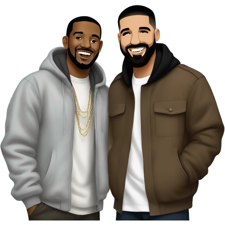 kendrick lamar with drake emoji