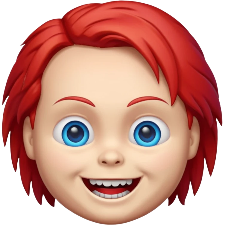 Un emojin de chuky emoji