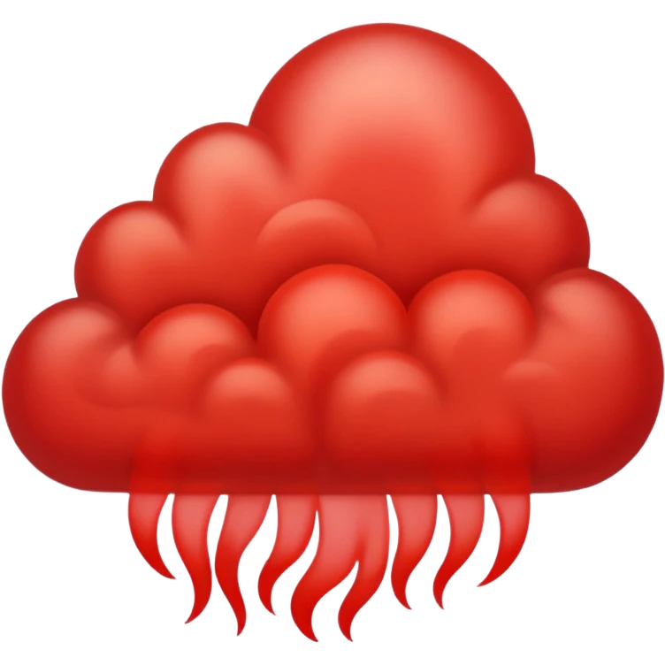 red smoke   emoji