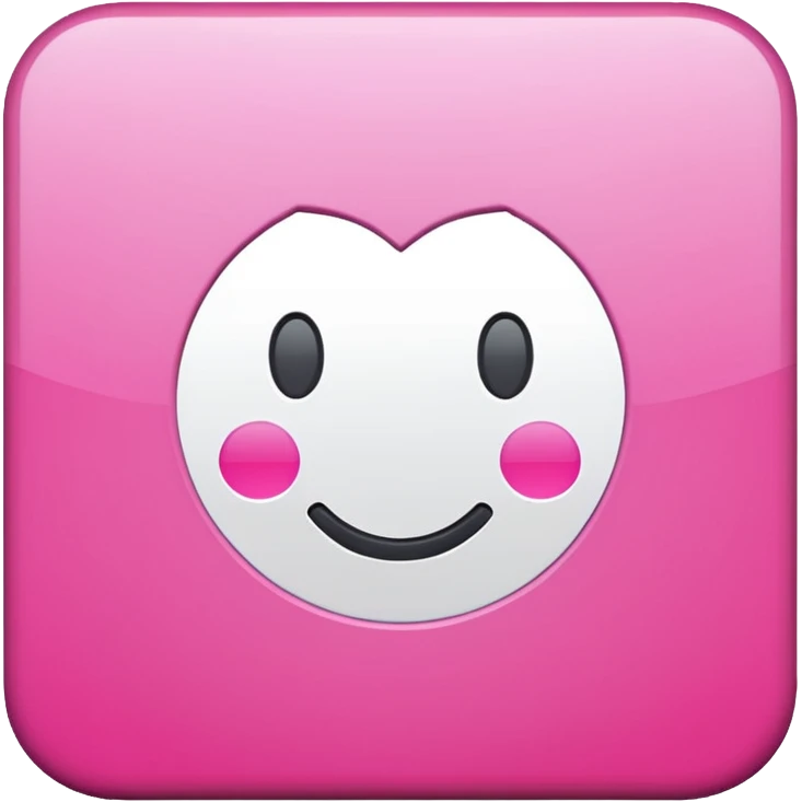 mac os icon pink geometric set sqaure emoji