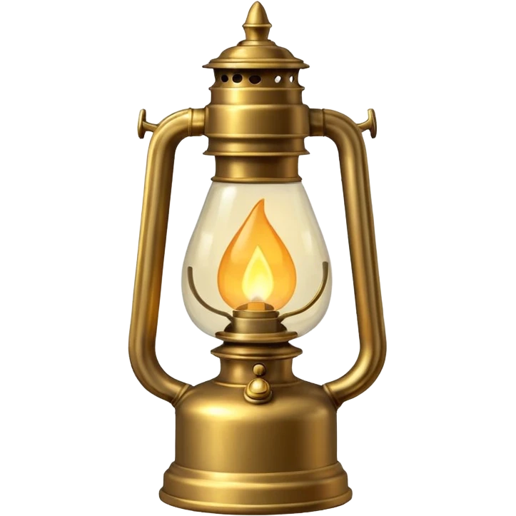 oil lamp light emoji