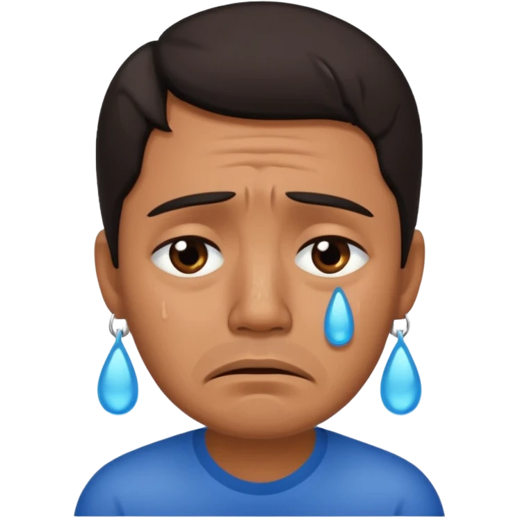 Crying Mexican man  emoji