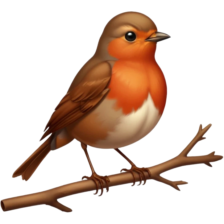 Robin bird emoji