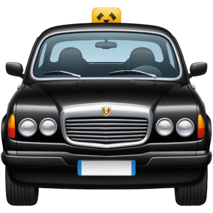 Crée-moi une voiture noire, berline, très classe emoji