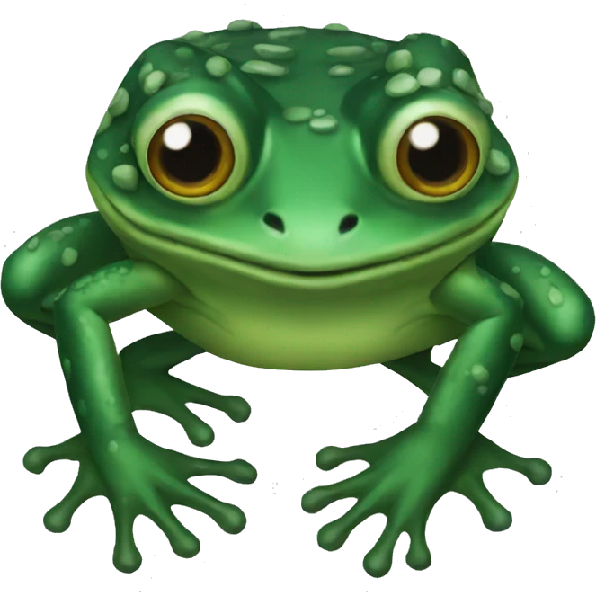 Iron frog emoji