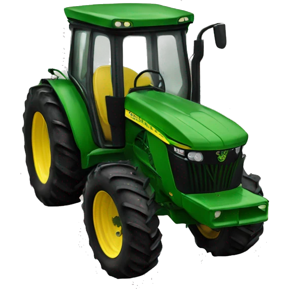 John Deere tractor emoji