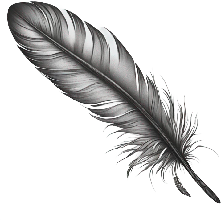 Feather tattoo  emoji