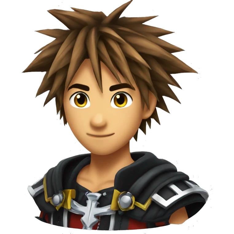 Sora kingdom hearts  emoji