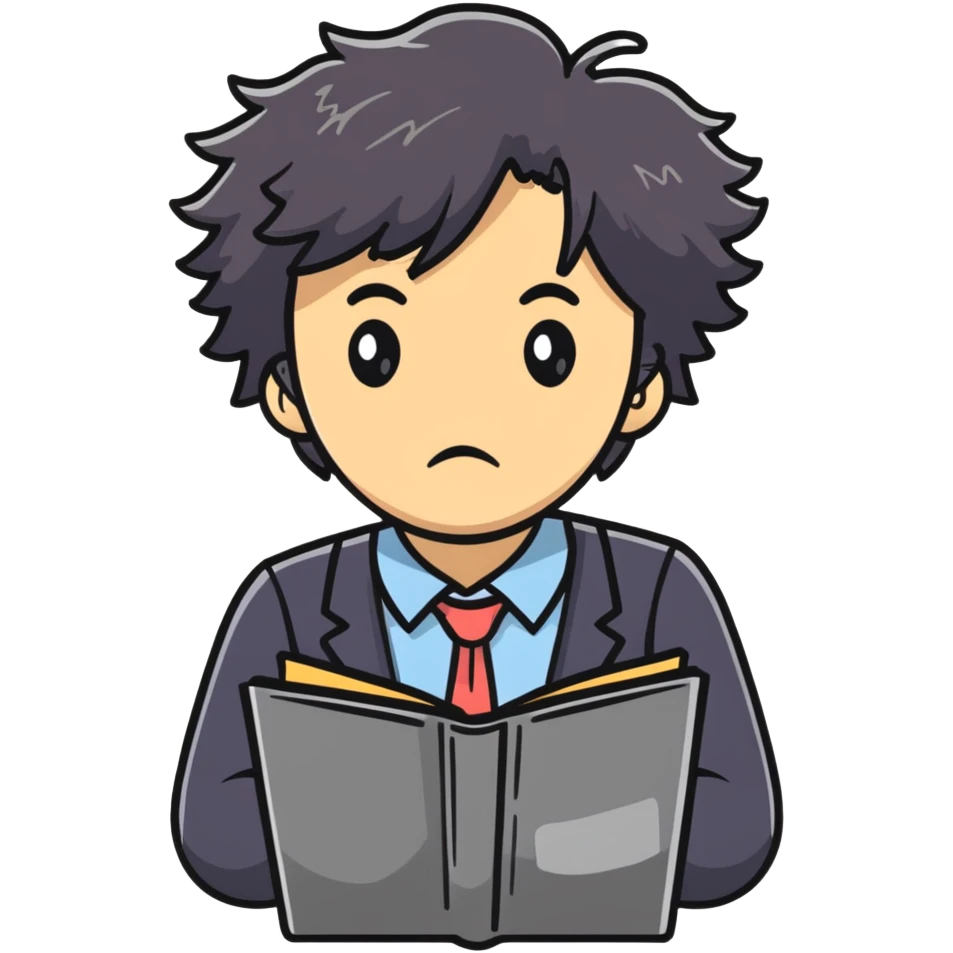 panicked teacher with messy hair and stressed facial expression emoji