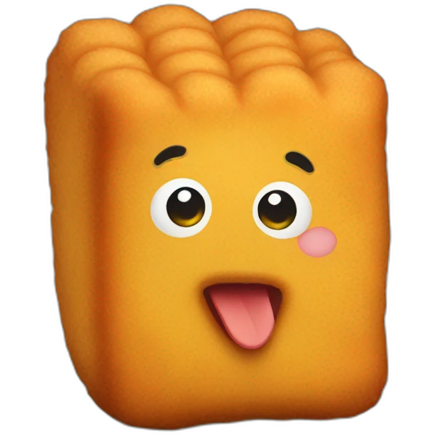 Chicken nugget emoji