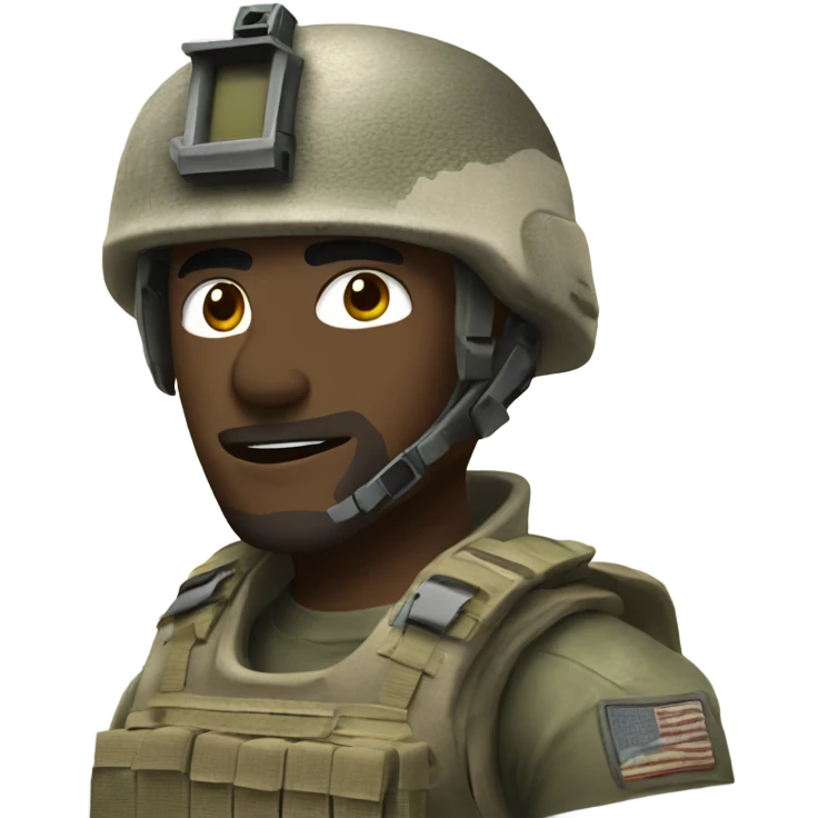 Call of duty soldier  emoji