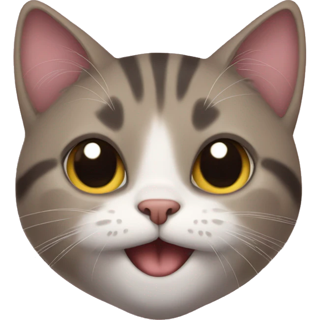 Cat Hearts Just the face emoji