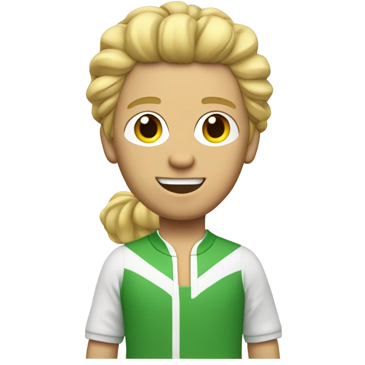 joueur de tennis blond emoji