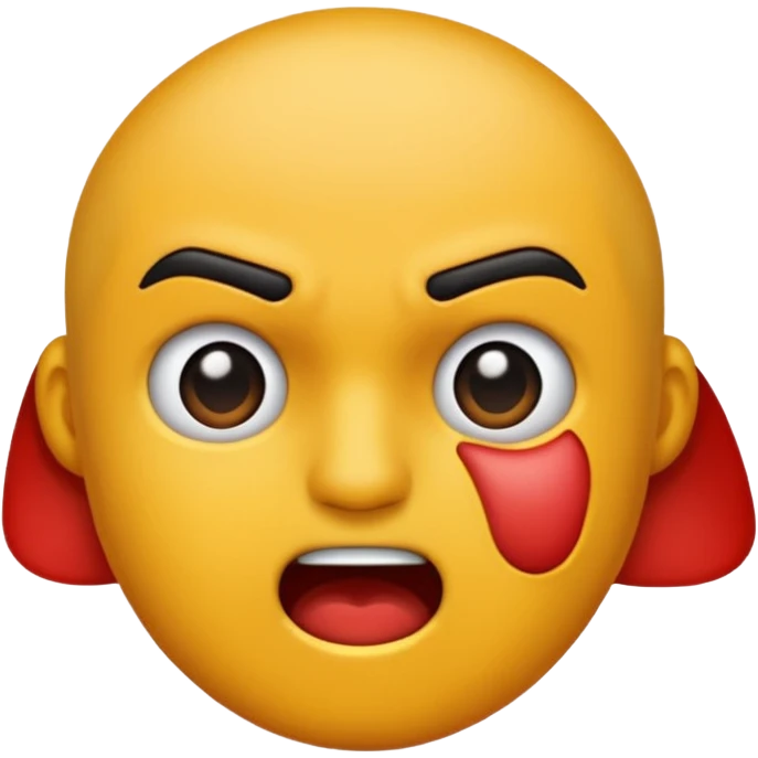 Getting Punched in the face emoji