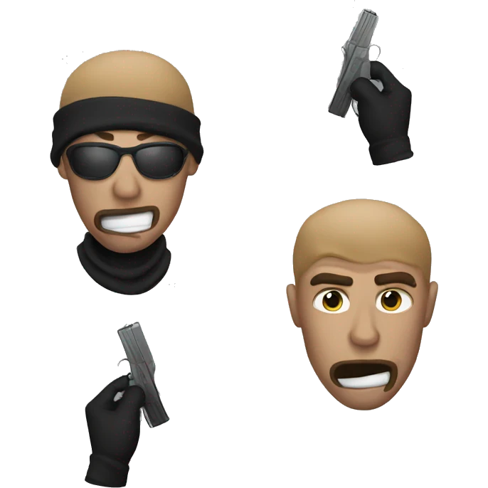 Robber emoji emoji