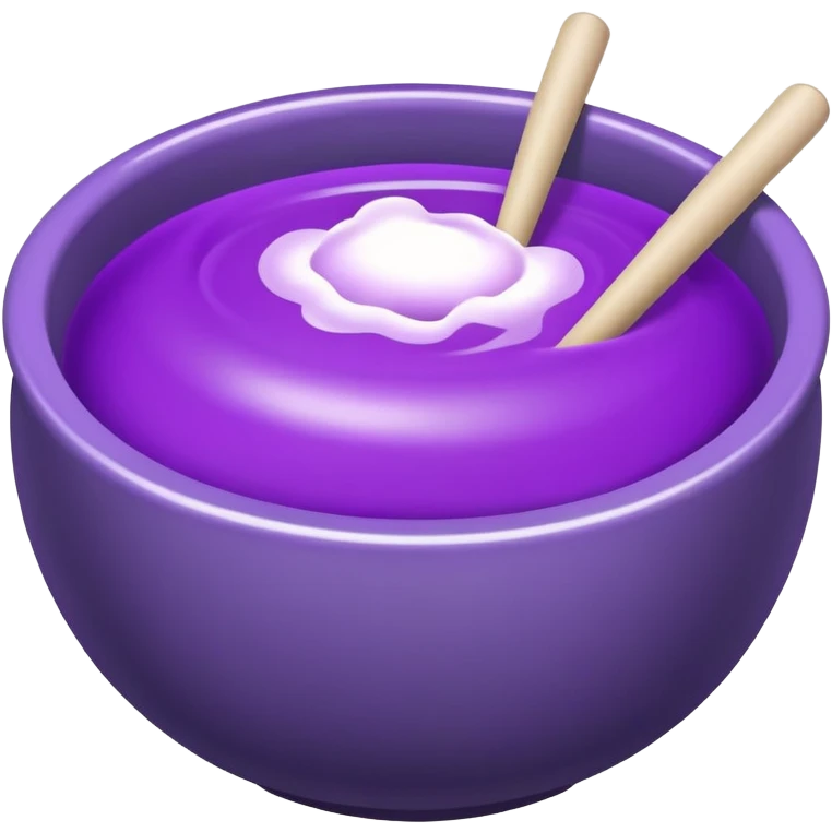 Hawaiian poi emoji