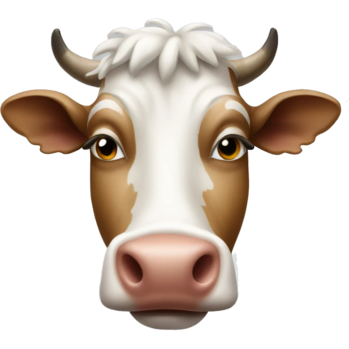cow einstein emoji
