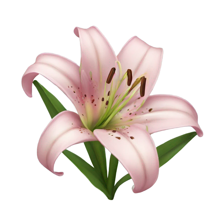 lilies emoji
