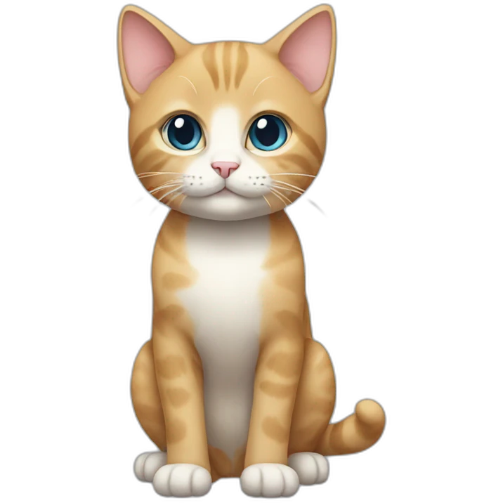 kitty full body emoji