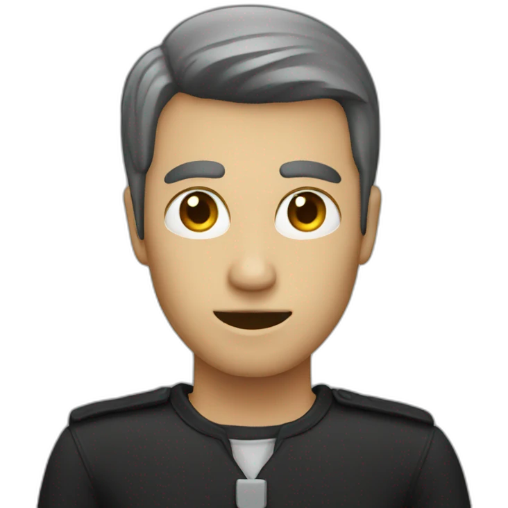 Dark admin emoji