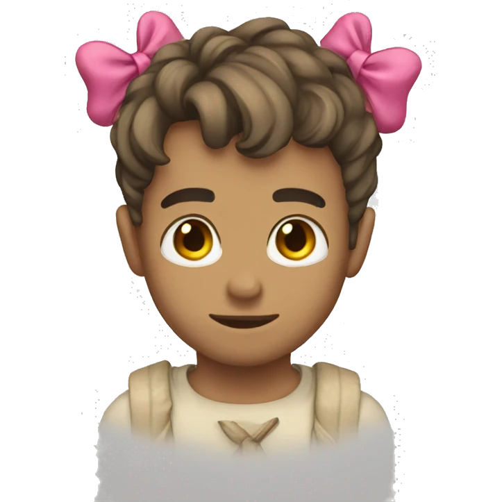 Aesthetic bow emoji