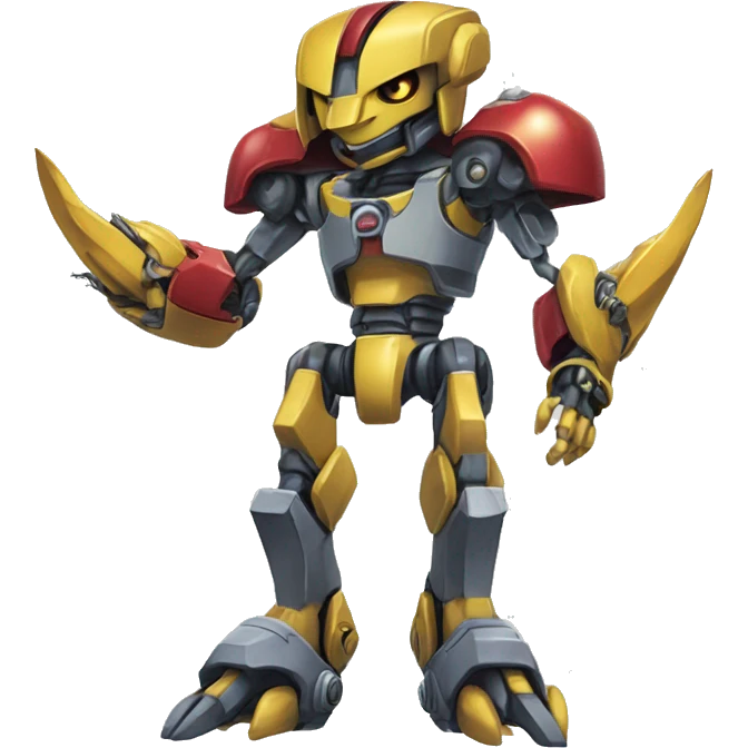 Cool Edgy Medabot-Digimon-Fakémon emoji