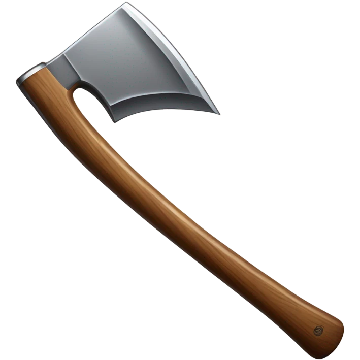 Wood axe emoji