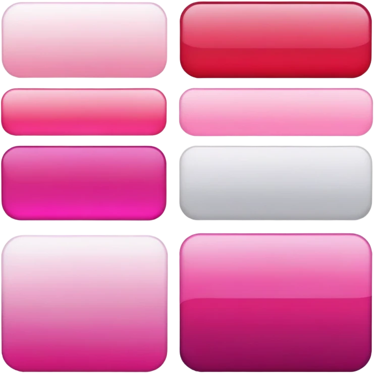 Romantic Red Pink Magenta White Silver Gradients Aesthetic Scenery emoji
