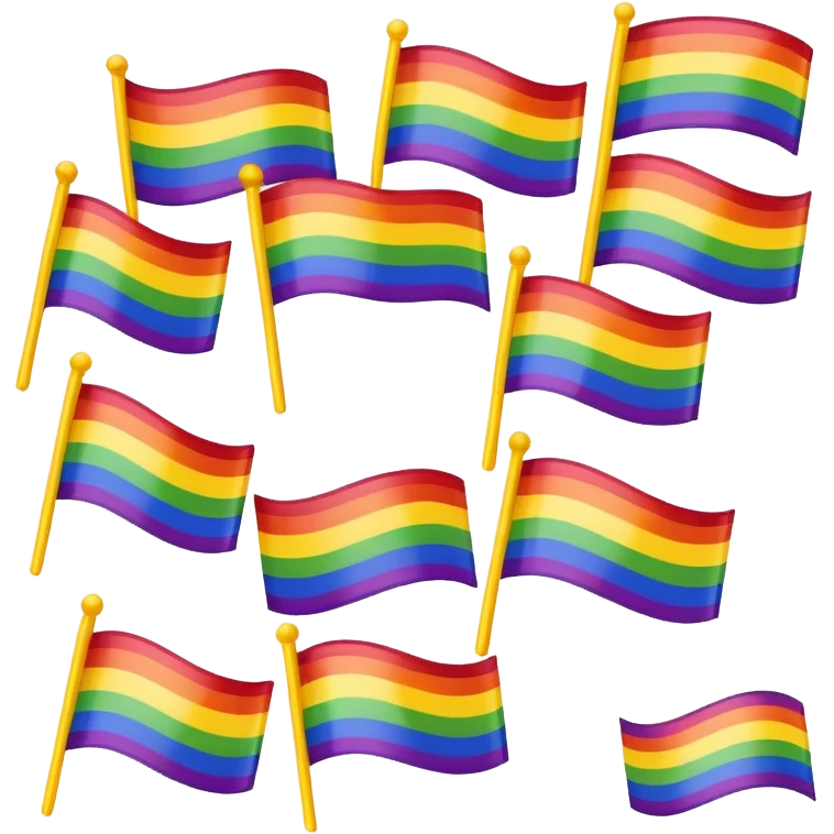 all the gay flags emoji
