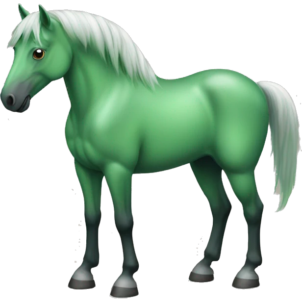 Green horse emoji