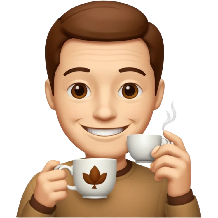 Çay içen Freddy emoji