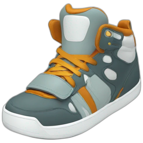 Chaussures sport custom emoji