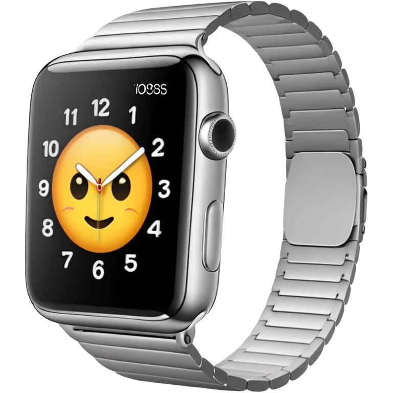 An apple watch emoji