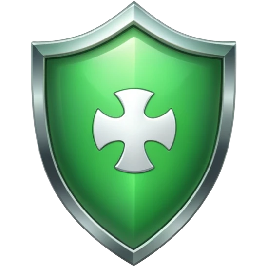 Simple Green shield emoji