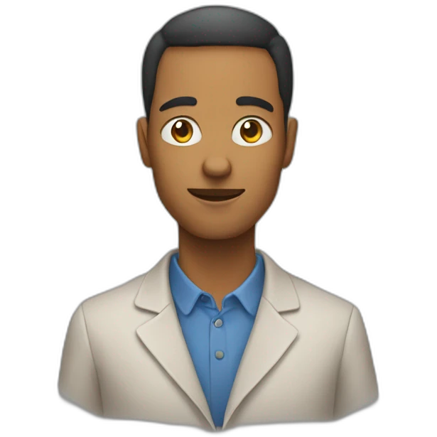 humain sur un chat emoji