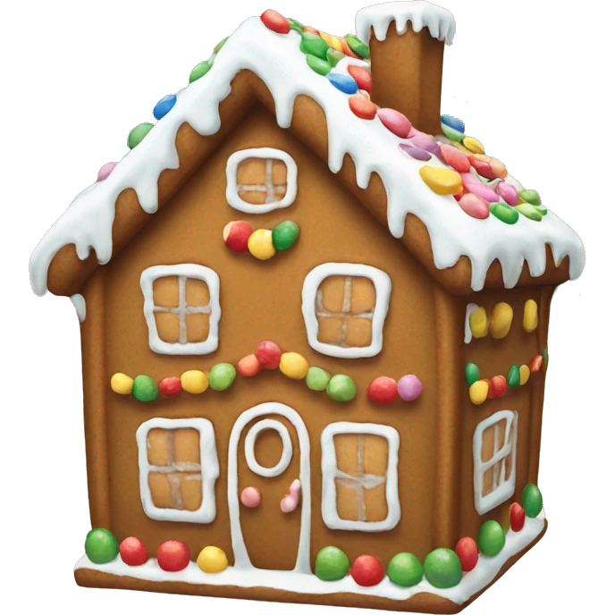 gingerbread house  emoji