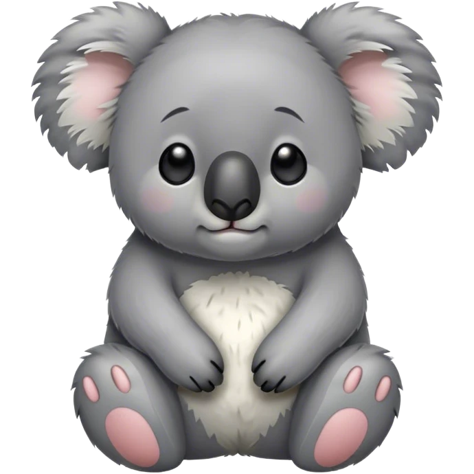 Koala very tired and sad emoji