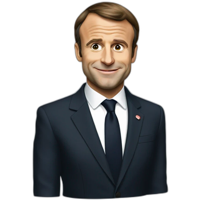 emmanuel macron emoji