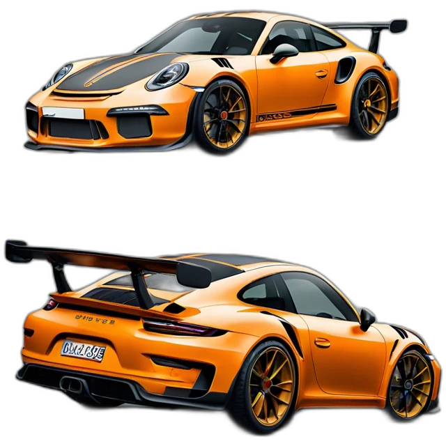 Porsch gt3 rs 2023 emoji