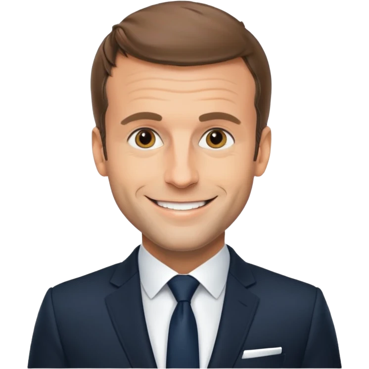 Emmanuel Macron  emoji
