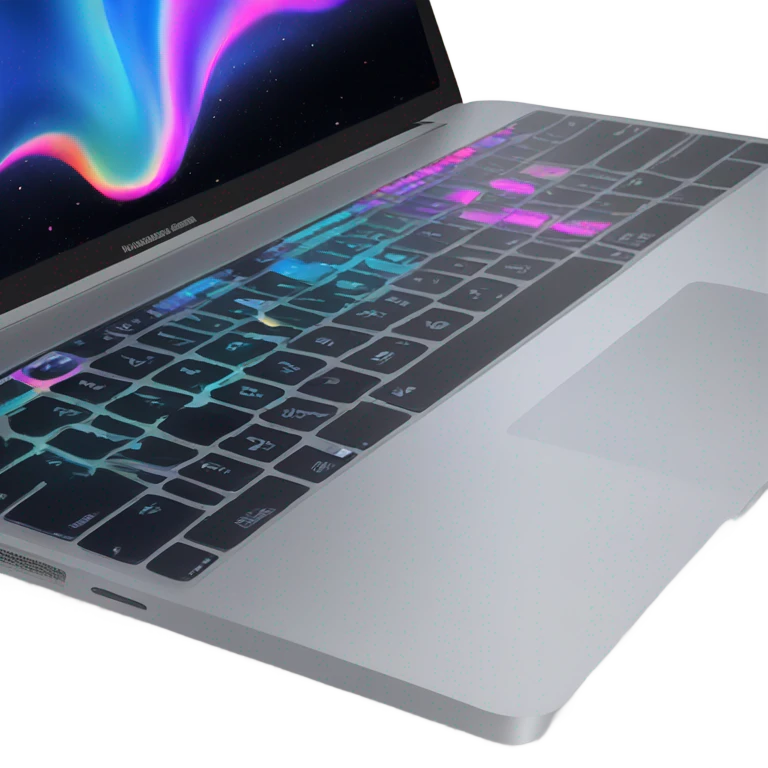 MacBook web design crating  emoji