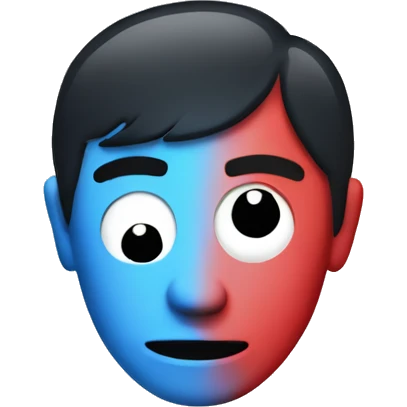 2D CD with hints of red and blue  emoji