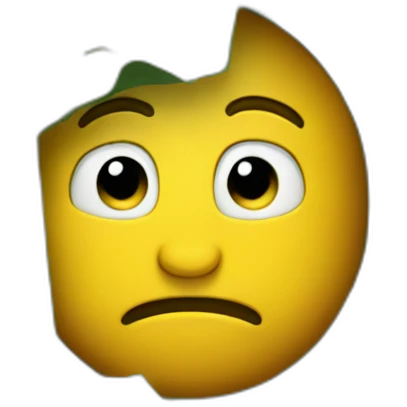 weird guy hiding behind bush watching emoji