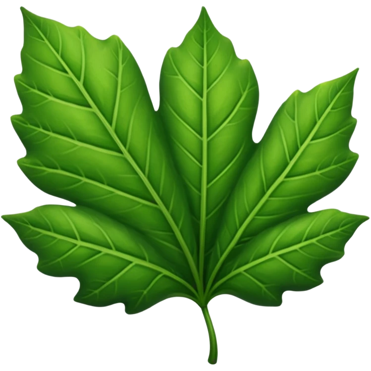 Giant Leaf emoji