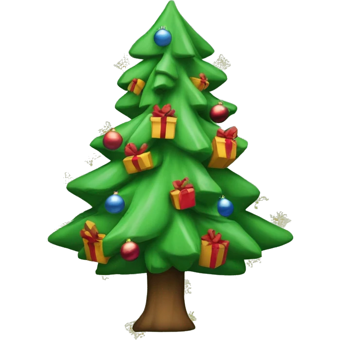 Present tree Christmas  emoji