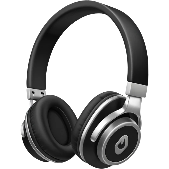 Headphones and asthetic emoji