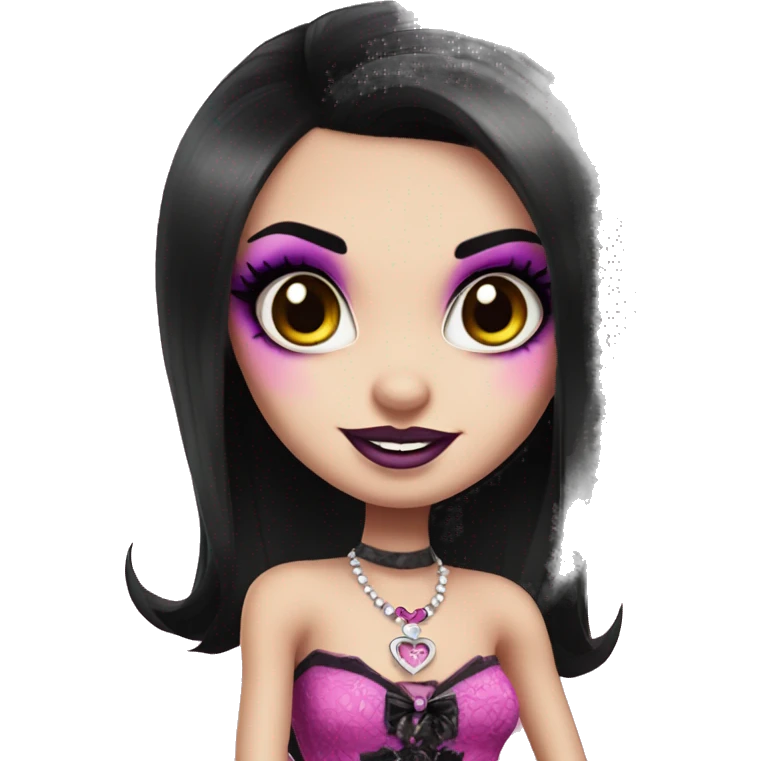 draculaura from monster high  emoji